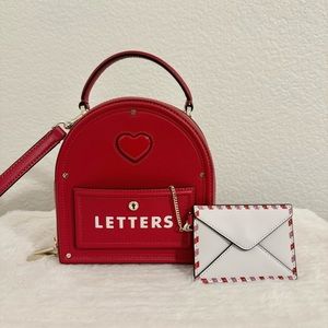 Kate Spade ♠️ BRAND NEW Yours Truly 3D Mailbox Valentines Day Crossbody Bag